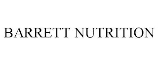 BARRETT NUTRITION