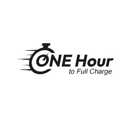 ONE HOUR TO FULL CHARGE