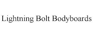 LIGHTNING BOLT BODYBOARDS