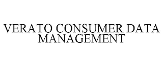 VERATO CONSUMER DATA MANAGEMENT