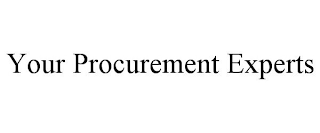 YOUR PROCUREMENT EXPERTS