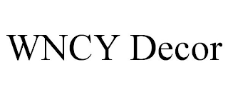 WNCY DECOR