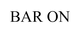 BAR ON