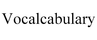 VOCALCABULARY