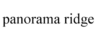 PANORAMA RIDGE
