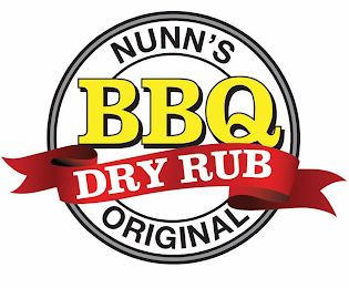 NUNN'S ORIGINAL BBQ DRY RUB