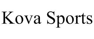 KOVA SPORTS