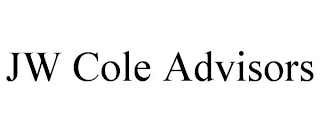 JW COLE ADVISORS