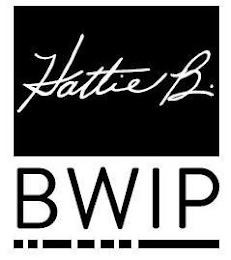 HATTIE B. BWIP