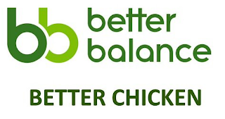 BB BETTER BALANCE BETTER CHICKEN