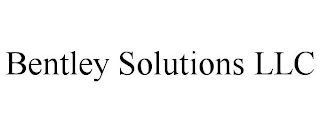 BENTLEY SOLUTIONS LLC