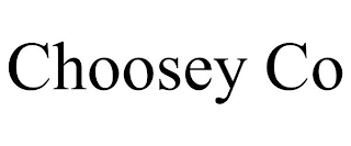 CHOOSEY CO