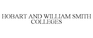 HOBART AND WILLIAM SMITH COLLEGES