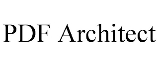 PDF ARCHITECT