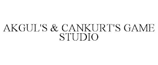 AKGUL'S & CANKURT'S GAME STUDIO