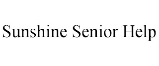 SUNSHINE SENIOR HELP