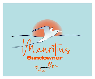 MAURITIUS SUNDOWNER TONIC MEETS RUM