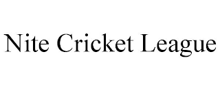 NITE CRICKET LEAGUE