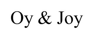 OY & JOY
