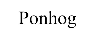 PONHOG