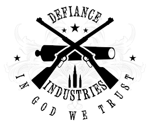 DEFIANCE INDUSTRIES IN GOD WE TRUST