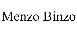 MENZO BINZO