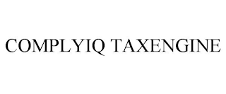 COMPLYIQ TAXENGINE