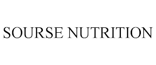 SOURSE NUTRITION