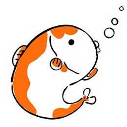 THE LITERAL ELEMENT OF THE MARK IS A STLYIZED DESSIGN OF A KOI FISH. THE FISH HAS ORANGE HIGHLIGHTS, IS IN THE CURVED SHAPE. THE BODY OF THE MARK/FISH IS NOT COLOR SPECIFIC. THE BODY MAY BE ANY COLOR, OR BE TRANSPARENT.