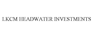 LKCM HEADWATER INVESTMENTS