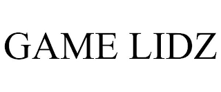 GAME LIDZ