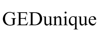 GEDUNIQUE