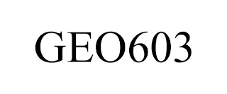 GEO603