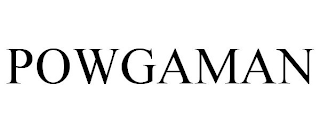 POWGAMAN