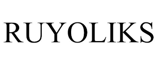 RUYOLIKS