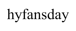 HYFANSDAY