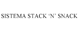 SISTEMA STACK 'N' SNACK