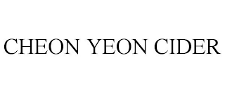 CHEON YEON CIDER