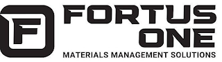 FORTUS ONE MATERIALS MANAGEMENT SOLUTIONS