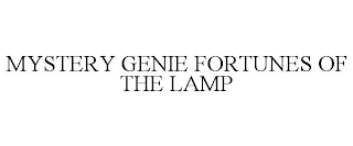 MYSTERY GENIE FORTUNES OF THE LAMP