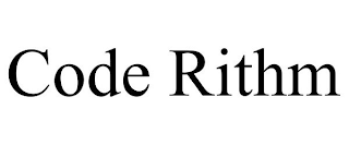 CODE RITHM