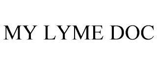 MY LYME DOC