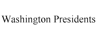 WASHINGTON PRESIDENTS
