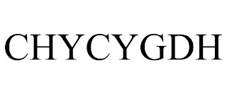 CHYCYGDH