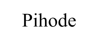 PIHODE