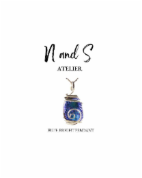 N AND S ATELIER BLUE BRIGHT PENDANT