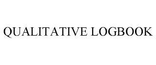 QUALITATIVE LOGBOOK