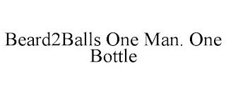 BEARD2BALLS ONE MAN. ONE BOTTLE