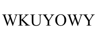 WKUYOWY