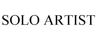 SOLO ARTIST